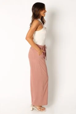 Addie Pant - Rose 14 Addie Pant - Rose -Giordano Style petal and pup usa bottoms addie pant rose 33994864951473