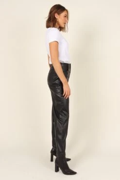 Eliza Pants - Black -Giordano Style petal and pup usa bottoms eliza pants black 32168690778289