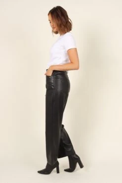 Eliza Pants - Black -Giordano Style petal and pup usa bottoms eliza pants black 32168690909361