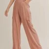 Erica Wide Leg Pant - Clay 2 Erica Wide Leg Pant - Clay -Giordano Style petal and pup usa bottoms erica wide leg pant clay 33077777825969
