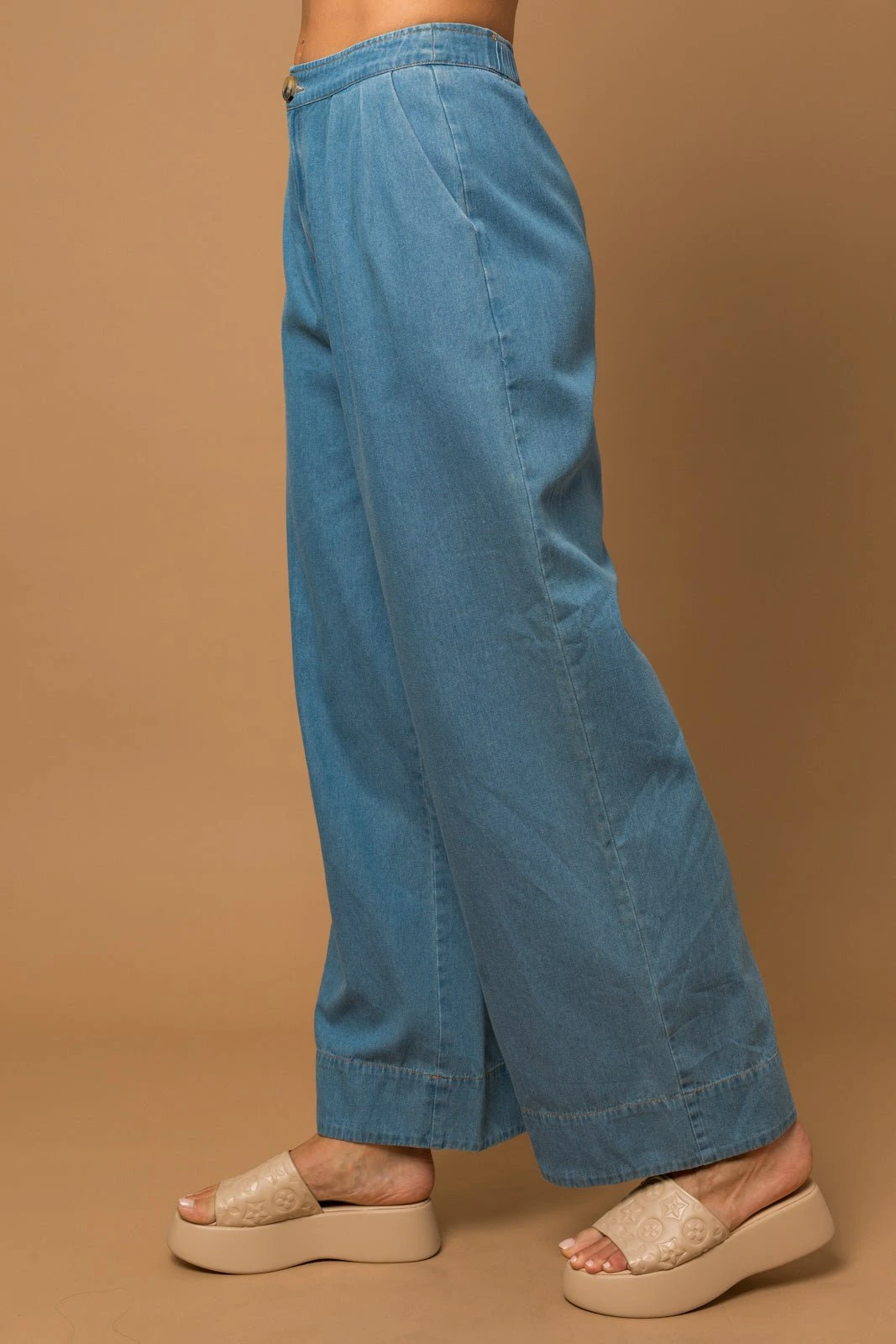 Harris Wide Leg Jeans - Denim 4 Harris Wide Leg Jeans - Denim - Image 2