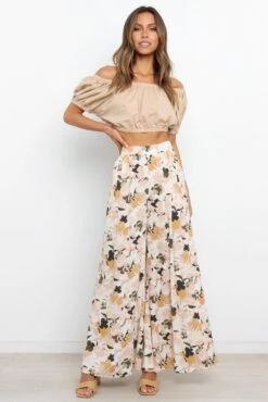 Lessie Pants - Blush -Giordano Style petal and pup usa bottoms lessie pants blush 28843612045489