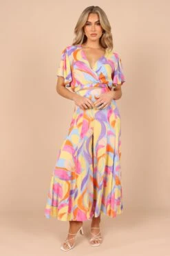 Luis Wide Leg Pants - Blue Multi 13 Luis Wide Leg Pants - Blue Multi -Giordano Style petal and pup usa bottoms luis wide leg pants blue multi 32264735129777