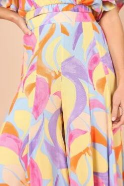 Luis Wide Leg Pants - Blue Multi 14 Luis Wide Leg Pants - Blue Multi -Giordano Style petal and pup usa bottoms luis wide leg pants blue multi 32264735162545