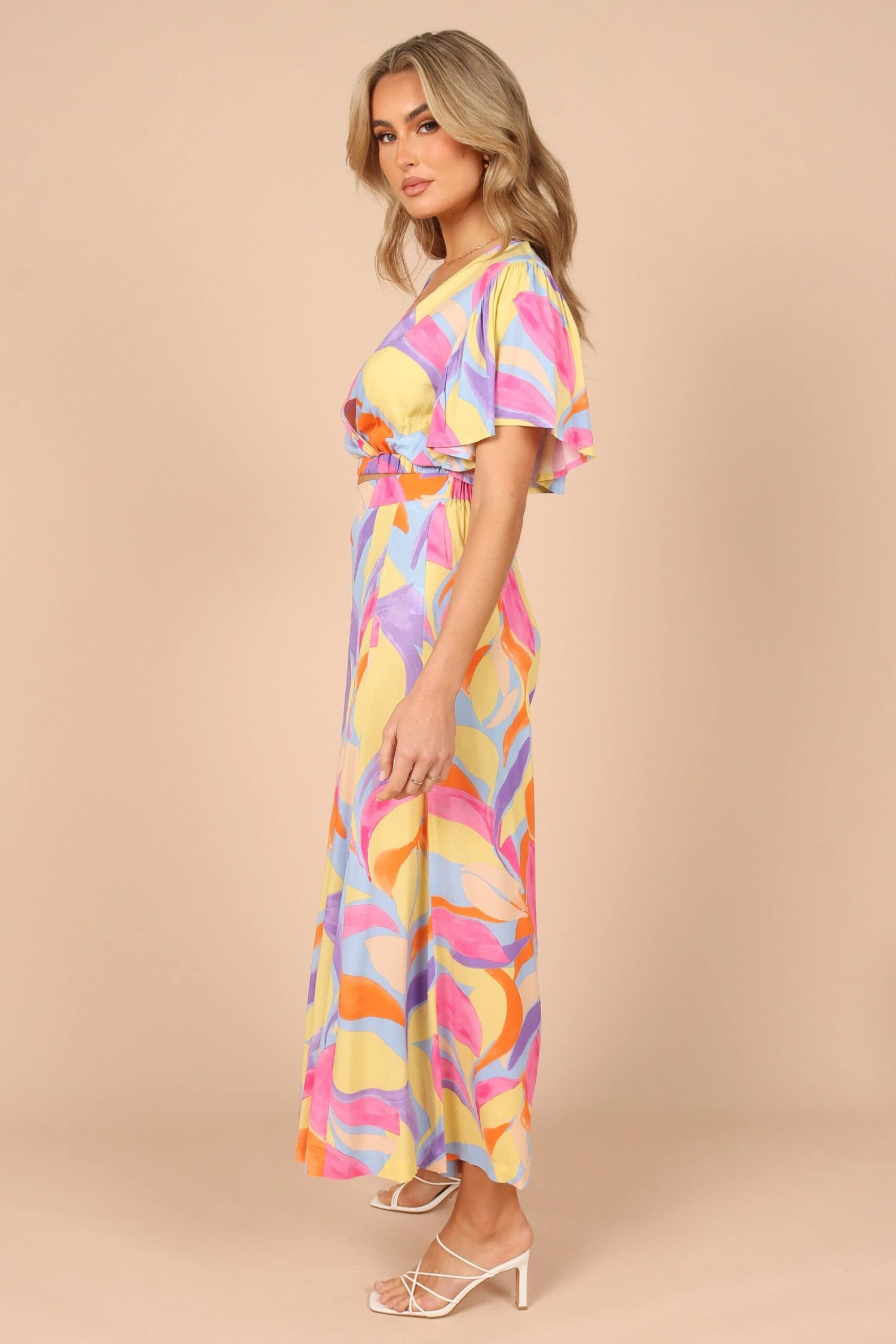 Luis Wide Leg Pants - Blue Multi 9 Luis Wide Leg Pants - Blue Multi - Image 7