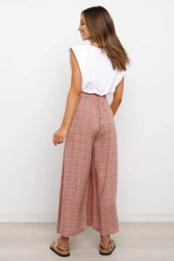 Neveah Pant - Rust -Giordano Style petal and pup usa bottoms neveah pant rust 29626841399473