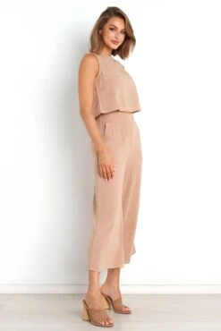 Nicola Pants - Brown -Giordano Style petal and pup usa bottoms nicola pants brown 31577616875697