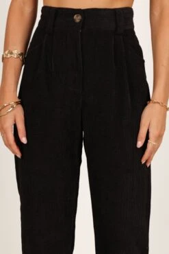 Talaren Pant - Black -Giordano Style petal and pup usa bottoms talaren pant black 33207370973361