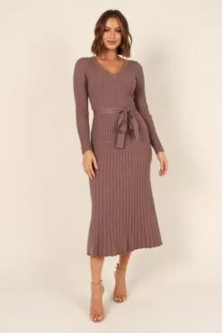 Reigan Dress - Beige