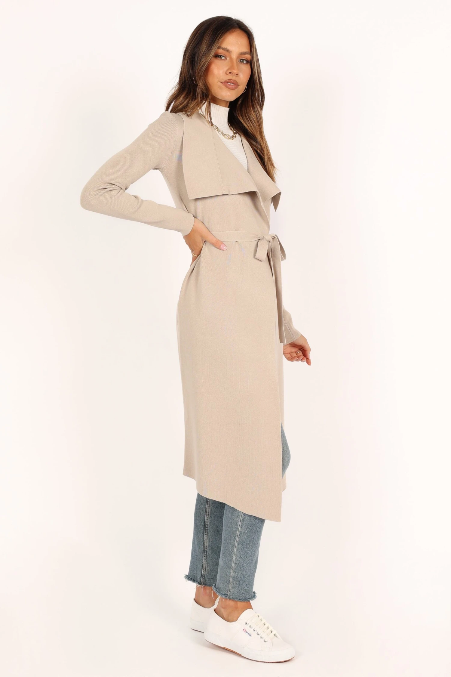 Audrina Cardigan - Stone 8 Audrina Cardigan - Stone - Image 6