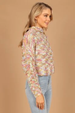 Brooke Multi Knit Sweater - Green -Giordano Style petal and pup usa knitwear brooke multi knit sweater green 32564127498417