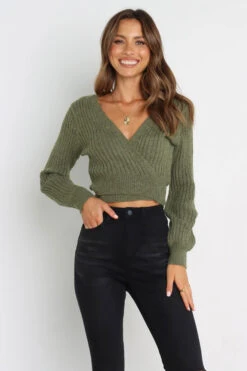 Brother Knit Sweater - Emerald