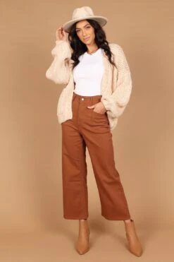 Cara Oversized Handknit Knit Sweater - Natural -Giordano Style petal and pup usa knitwear cara oversized handknit knit sweater natural 32673817690289