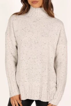 Conny Knit Sweater - White -Giordano Style petal and pup usa knitwear conny knit sweater white 33453647593649