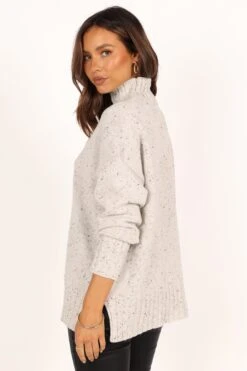 Conny Knit Sweater - White -Giordano Style petal and pup usa knitwear conny knit sweater white 33453647659185