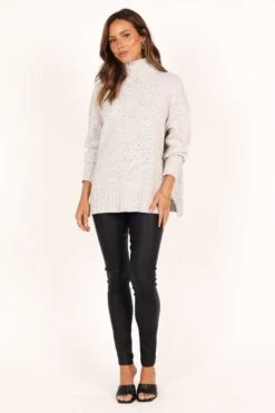Conny Knit Sweater - White -Giordano Style petal and pup usa knitwear conny knit sweater white 33485819412657