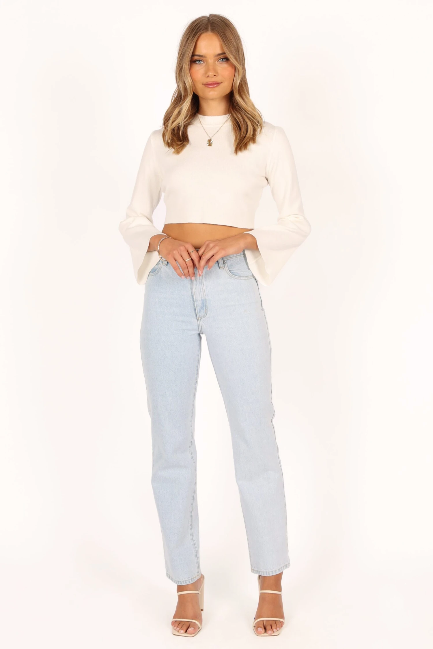 Fletcher Knit Sweater - White 11 Fletcher Knit Sweater - White - Image 9