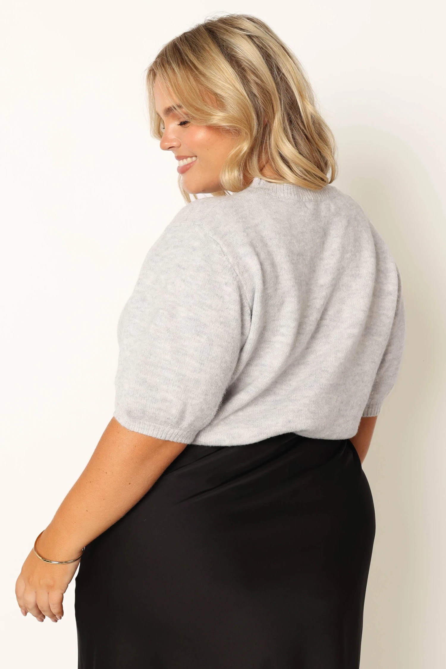 Noah Knit Sweater - Light Heather Grey 7 Noah Knit Sweater - Light Heather Grey - Image 5