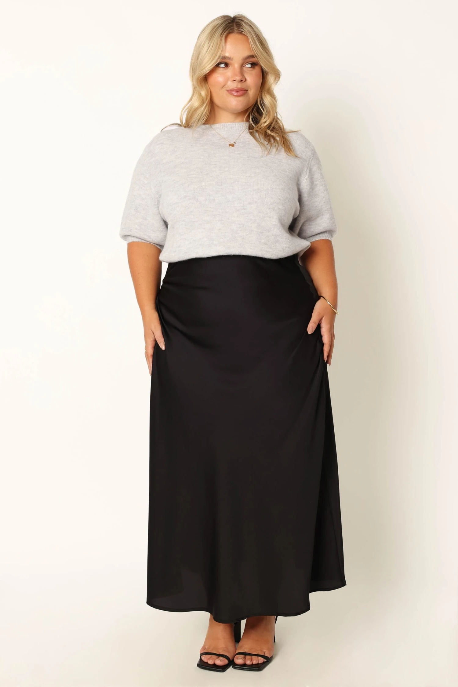 Noah Knit Sweater - Light Heather Grey 10 Noah Knit Sweater - Light Heather Grey - Image 8