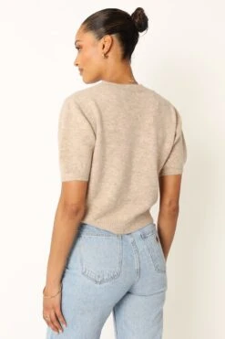 Noah Knit Sweater - Taupe -Giordano Style petal and pup usa knitwear noah knit sweater taupe 33968194191537