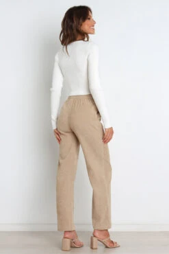 Provence Knit Sweater - White -Giordano Style petal and pup usa knitwear provence knit sweater white 31103450644657