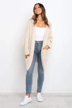 Leyonie Cardigan - Cream -Giordano Style petal and pup usa outerwear leyonie cardigan cream 23296282198193
