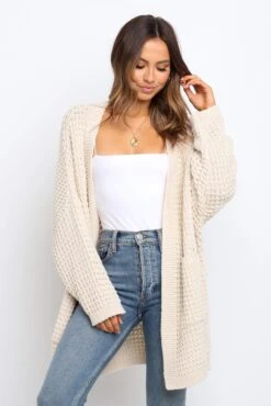 Leyonie Cardigan - Cream -Giordano Style petal and pup usa outerwear leyonie cardigan cream 29594311360689