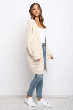 Leyonie Cardigan - Cream -Giordano Style petal and pup usa outerwear leyonie cardigan cream m l 29594828931249