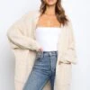 Leyonie Cardigan - Cream -Giordano Style petal and pup usa outerwear leyonie cardigan cream s m 29594836500657