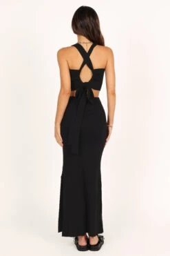 Maia Rib Knit Two Piece Set - Black 12 Maia Rib Knit Two Piece Set - Black -Giordano Style petal and pup usa sets maia rib knit two piece set black 33378840740017