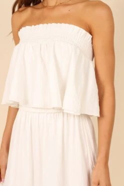 Tiarna Two Piece Set - White 11 Tiarna Two Piece Set - White -Giordano Style petal and pup usa sets tiarna two piece set white 32138587766961