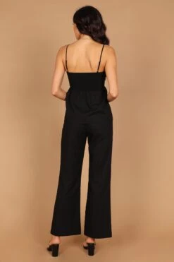 Venessa Pleated Babydoll Camisole Set - Black -Giordano Style petal and pup usa sets venessa pleated babydoll camisole set black 32557446529201