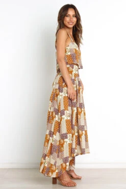 Zariah Set - Brown 18 Zariah Set - Brown -Giordano Style petal and pup usa sets zariah set brown 30266261766321