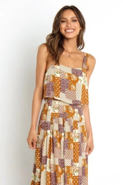 Zariah Set - Brown 20 Zariah Set - Brown -Giordano Style petal and pup usa sets zariah set brown 30266261831857