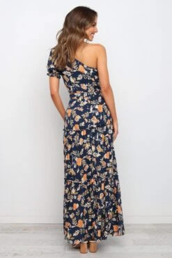 Aimee Top - Navy -Giordano Style petal and pup usa tops aimee top navy 22843425325233