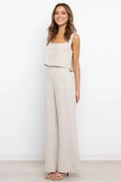 Devlin Top - Beige -Giordano Style petal and pup usa tops devlin top beige 28954006061233