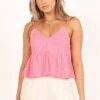 Morena Top - Pink 2 Morena Top - Pink -Giordano Style petal and pup usa tops morena top pink 33469319643313