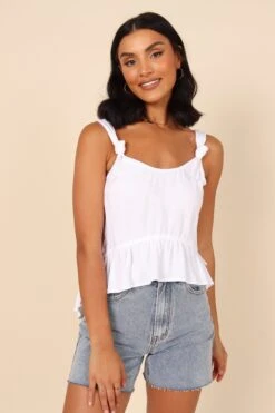 Oakleigh Top - White