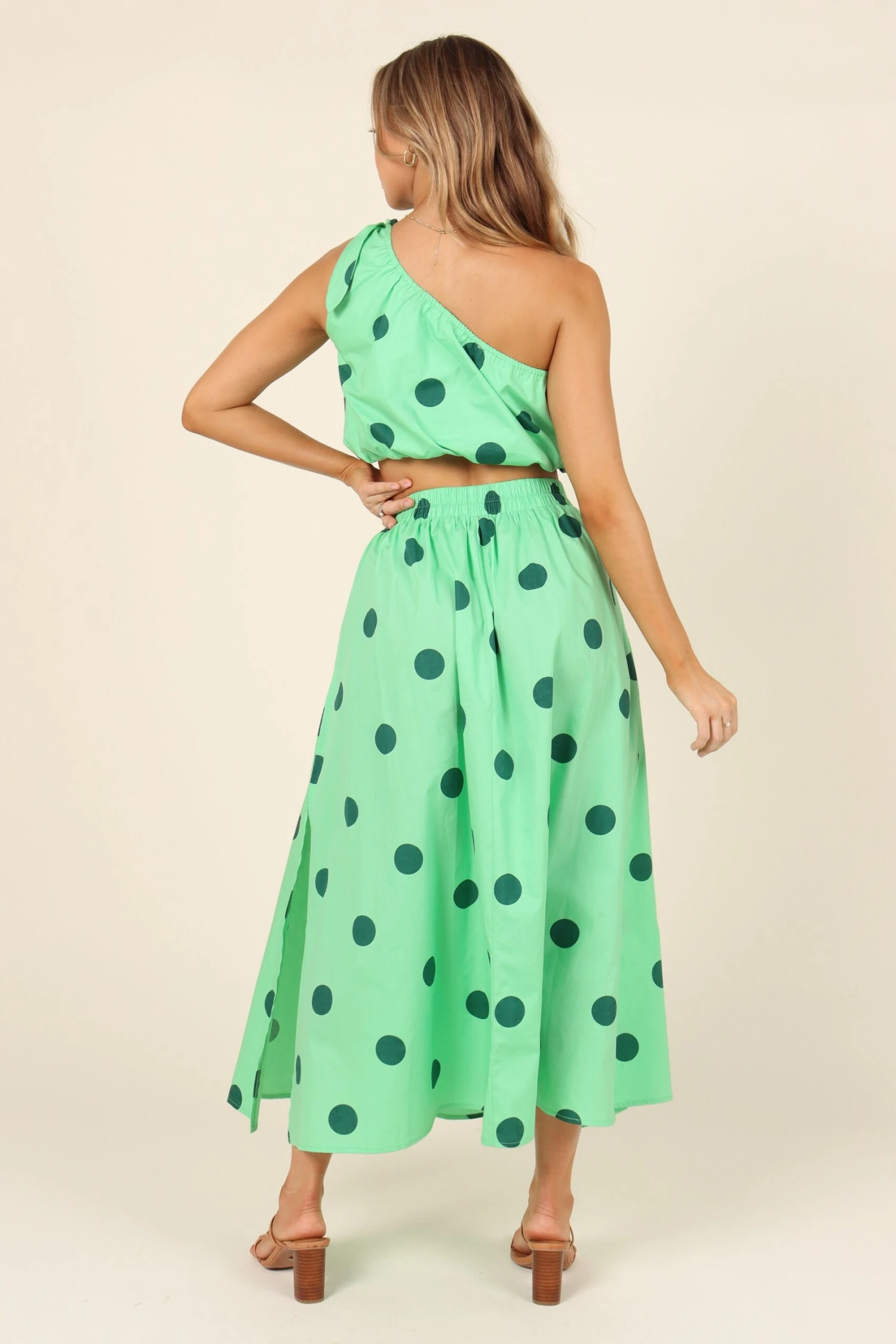 Phillipa Top - Green Spot 6 Phillipa Top - Green Spot - Image 4