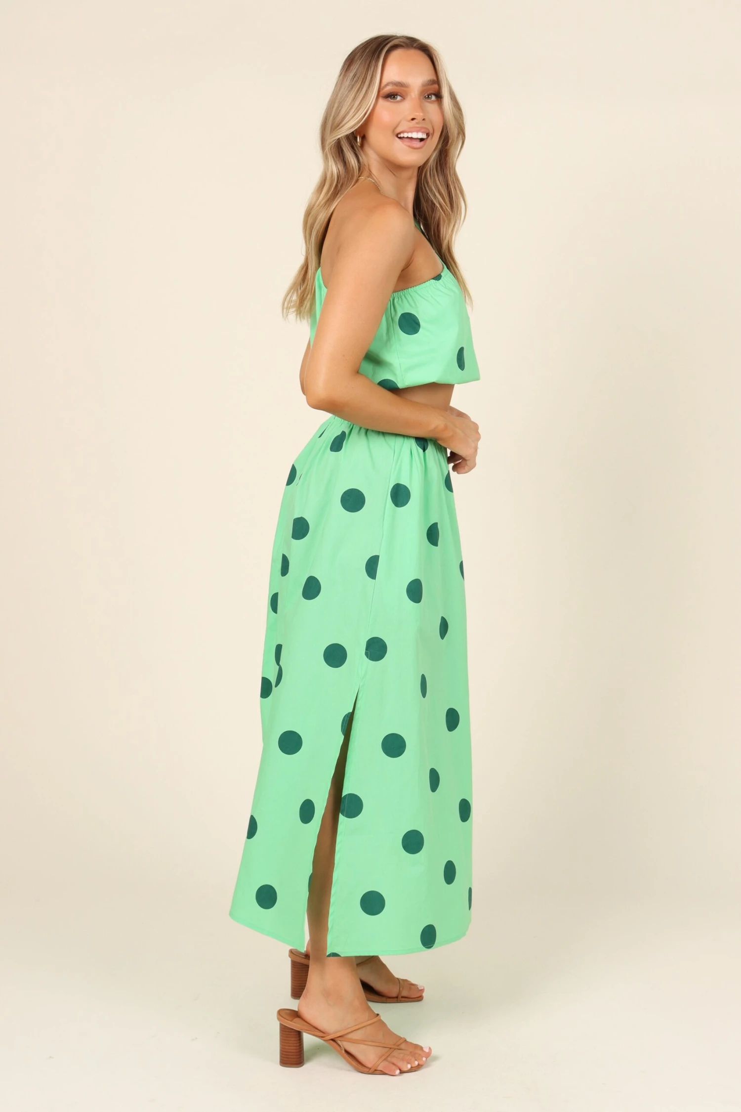 Phillipa Top - Green Spot 7 Phillipa Top - Green Spot - Image 5